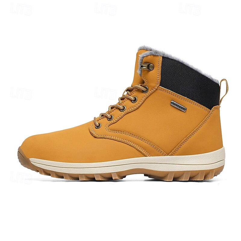 botas de inverno masculinas impermeáveis e isoladas com sola de borracha antiderrapante e forro de pele sintética para caminhadas ao ar livre de 2025 por $64.99 –P3