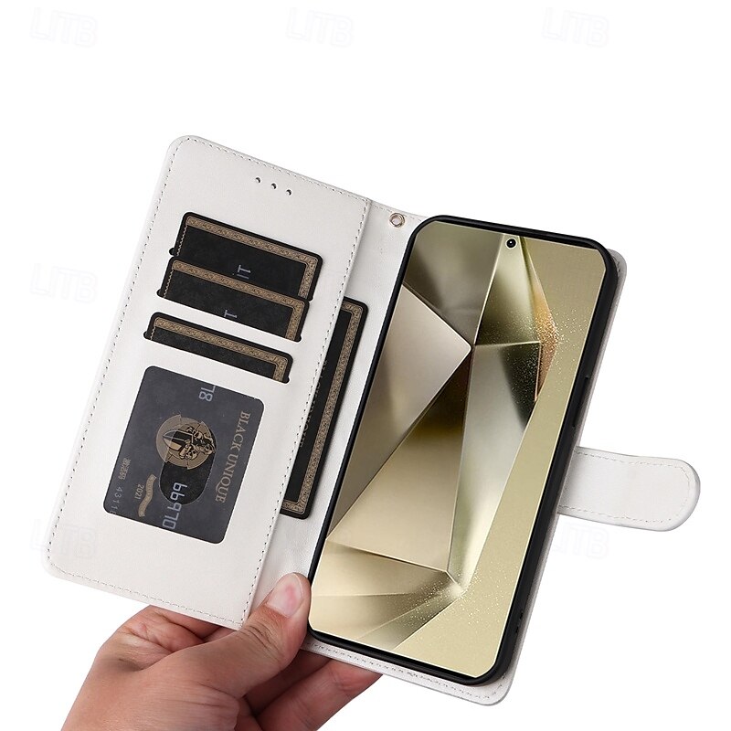 telefono Custodia Per S24 S24 Ultra Plus S24 FE S23 S22 S21 S20 Ultra Plus FE A55 A35 A25 A15 5G A54 A34 A14 A72 A52 A32 A22 A12 A53 A33 A23 A13 A51 S25 Ultra Copertina ribaltabile Con supporto con del 2025 a $15.99 –P2