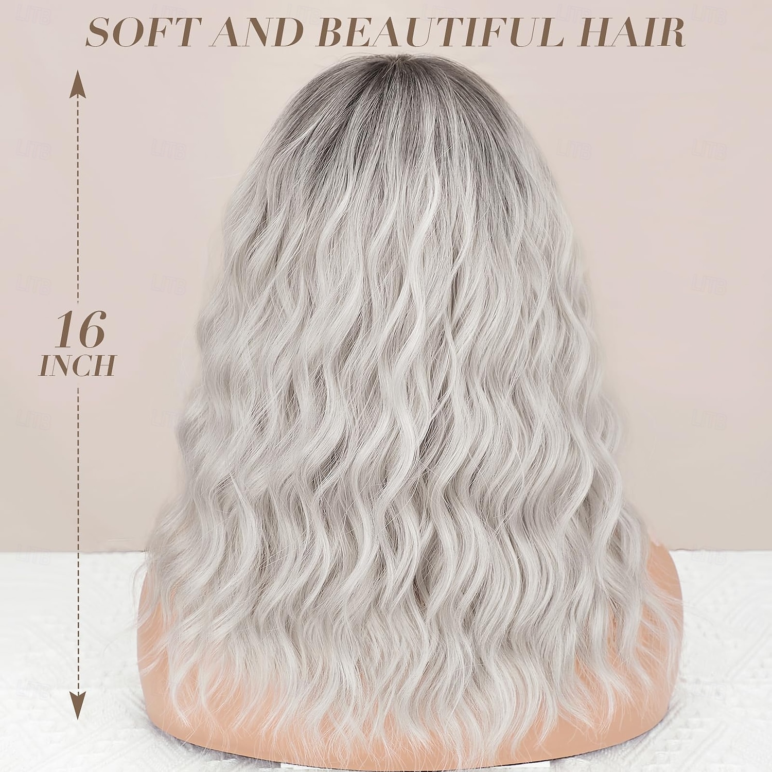 Wig with Bangs for Women Bob Wavy Charming Synthetic Wigs with Natural Shoulder Length Curly Heat Resistant Hair for Daily Party Use 2025 - CAD $18.99 –P7