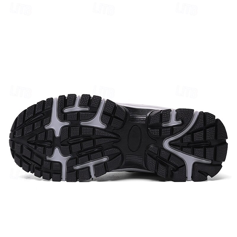 botas masculinas para caminhadas ao ar livre no inverno - tênis quentes forrados com pele, à prova d'água, com sola antiderrapante e tira de velcro de 2025 por $54.99 –P5