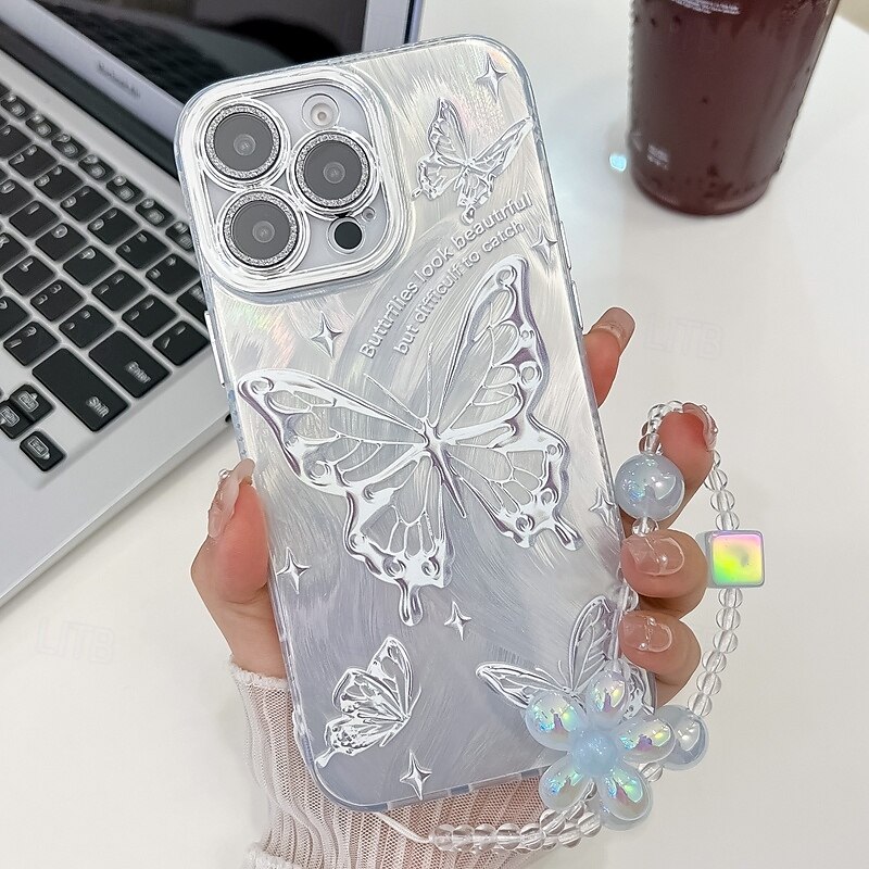 τηλέφωνο tok Για iPhone 16 Pro Max Plus iPhone 16 Pro Max iPhone 15 iPhone 15 Pro Max iPhone 14 Pro Max iPhone 13 Pro Max Πίσω Κάλυμμα με λουράκι καρπού Ανθεκτική σε πτώσεις Ρετρό TPU PC 2025 - $15.99 –P11