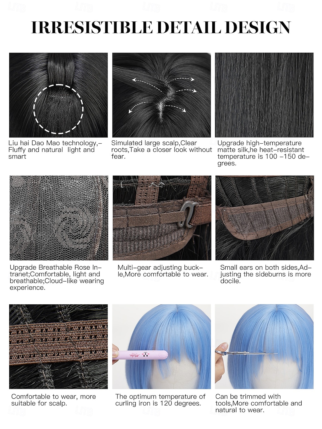 Synthetic Wig Uniforms Career Costumes Princess Body Wave Layered Haircut Neat Bang Machine Made Wig 24 inch Dark Brown Synthetic Hair Women's Cosplay Party Fashion Dark Brown 2025 - $25.99 –P7