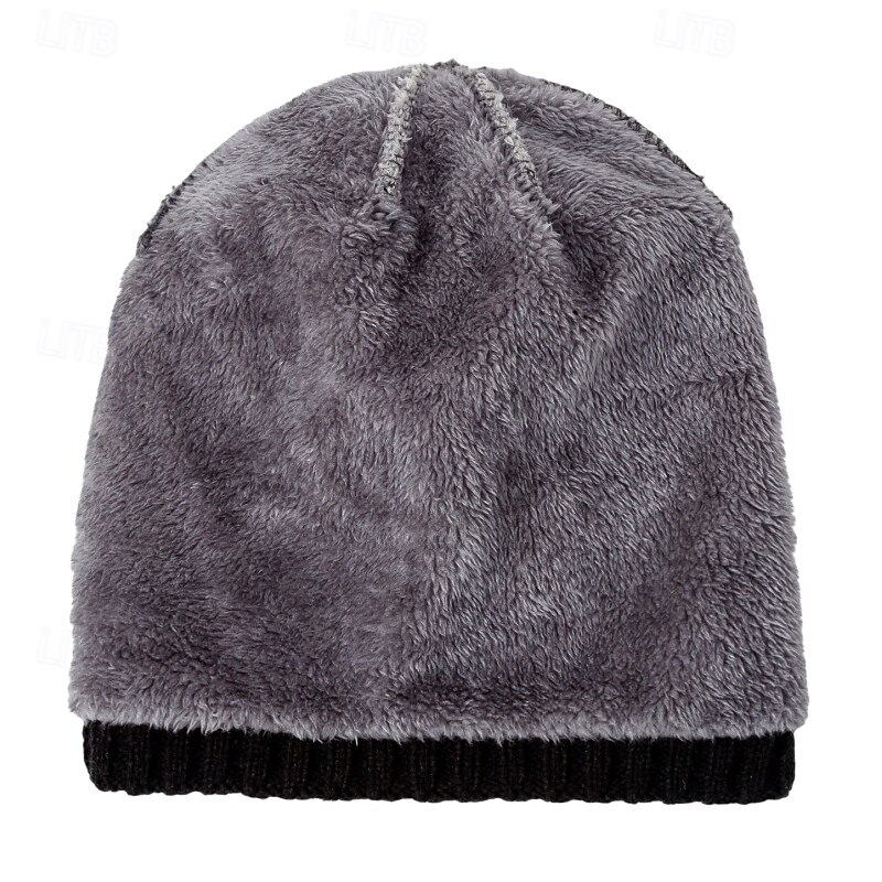Per uomo Unisex Cappello a cuffia Cappelli invernali Berretti 骷髅头毛线帽 Cappello lavorato a maglia Rosso Kaki Fibra acrilica Lavorato a maglia Accogliente Da tutti i giorni Per uscire Color Block Caldo del 2025 a $8.99 –P2
