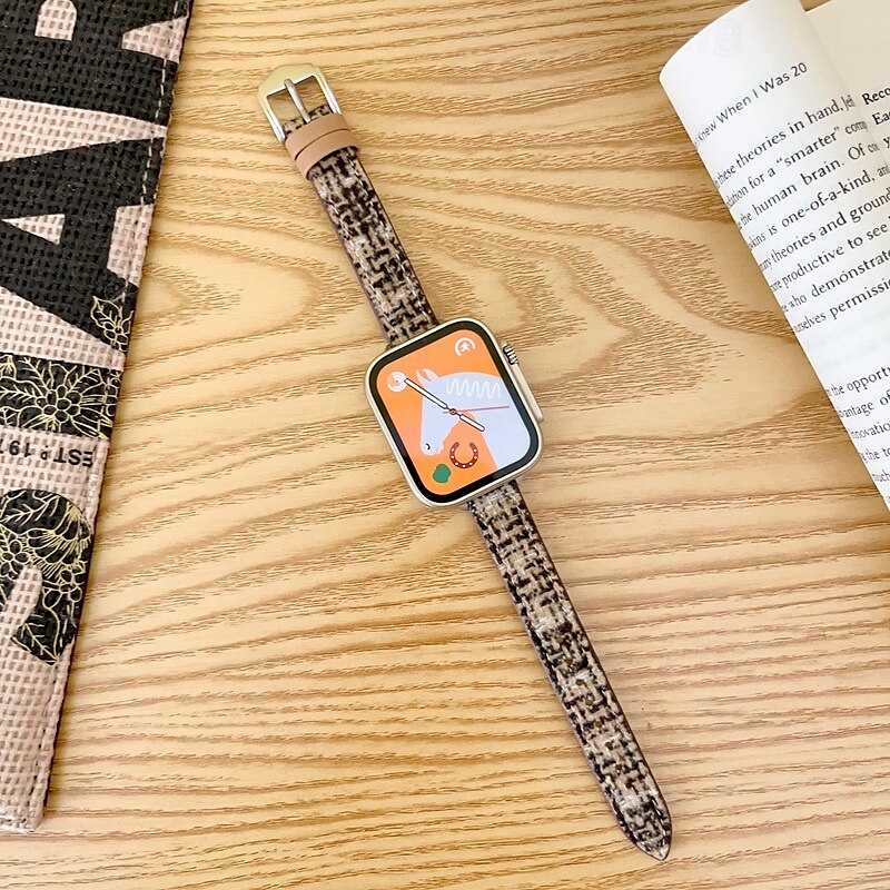 Pulseira Esportiva Compatível com Pulseira Apple Watch 38mm 40mm 41mm 42mm 44mm 45mm 49mm Fecho de Metal Ajustável Tecido pulseira de substituição para iwatch Ultra 2 Series 9 8 7 SE 6 5 4 3 2 1 de 2025 por $17.99 –P7