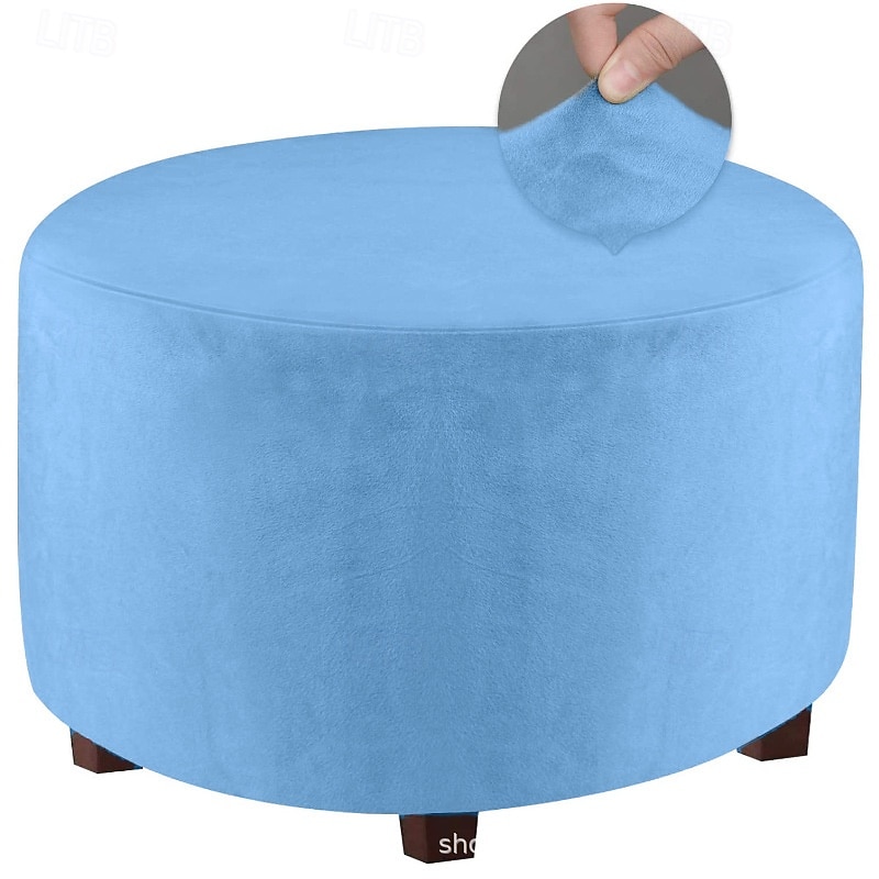 Housse de pouf extensible et durable, parfaite pour protéger et rafraîchir votre pouf, ajoute du style et du confort à n'importe quel décor de salon ou de chambre à coucher de 2025 ? $19.99 –P7