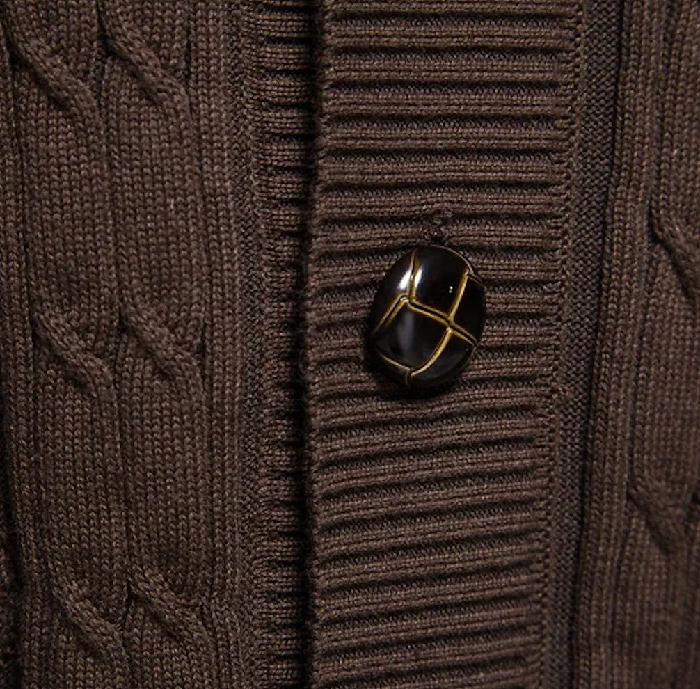 Per uomo Cardigan Maglia Patchwork Cerniera Tinta unica Colletto arrotolato Maglieria Elegante Scuola Allenamento Abbigliamento Autunno Inverno Rosso marrone Nero S M L del 2025 a $40.99 –P8