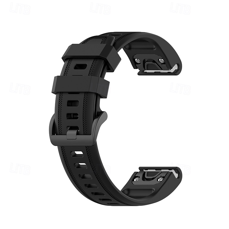 Óraszíj mert Garmin Fenix 8 43mm 7S Pro 6S 5S Plus Epix Pro 42mm Approach S70 42mm Instinct 2S Descent Mk2S D2 Delta S 20mm Szilikon Csere Szíj Állítható Sportszíj Karszalag 2025 - $13.99 -P5