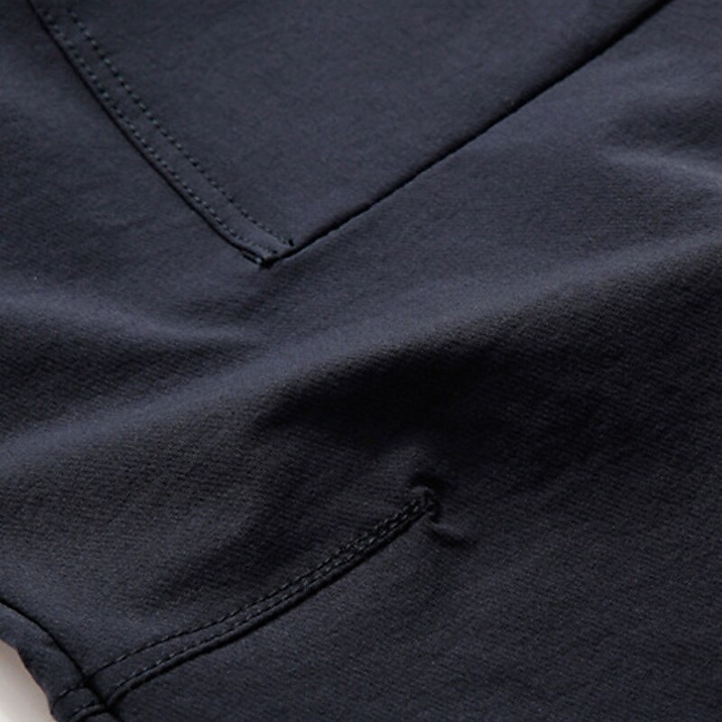 Hombre Pantalones al aire libre Pantalones para senderismo Pantalones tácticos Militar Al aire libre Ajuste regular Impermeable Transpirable Secado rápido Pantalones / Sobrepantalón Negro Azul Marino 2025 - $44.99 –P5