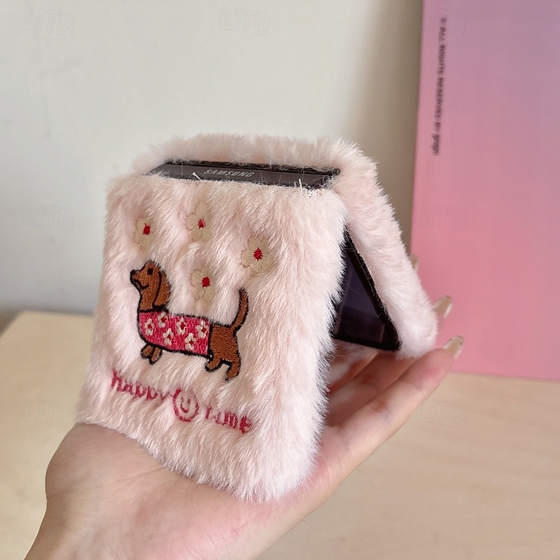 telefone Capinha Para Z Flip 7 Z Virar 6 Z Flip 5 Z Flip 4 Z Flip 3 Capa traseira Antichoque Retro Felpudo de 2025 por $18.99 –P7