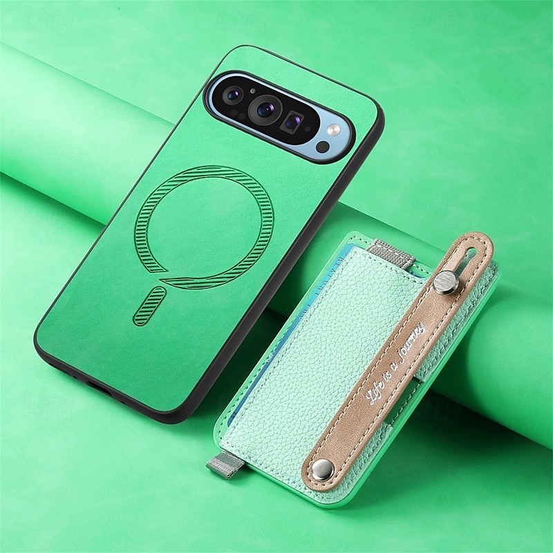 هاتف غطاء من أجل بكسل 9 برو بيكسل 9 برو اكس ال Pixel 8 Pro Pixel 8 بكسل 9 Pixel 7 Pixel 7 Pro غطاء خلفي مع حامل مغناطيس دعم الشحن اللاسلكي مكتب  /  الأعمال TPU جلد PU 2025 - $21.99 –P3