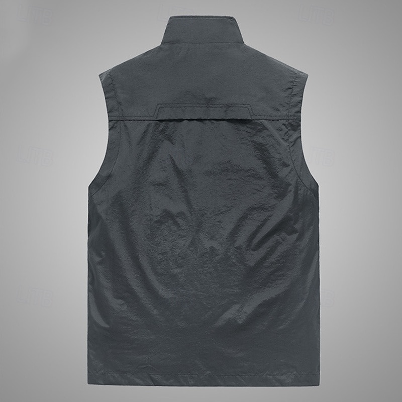 Муж. Жилет для туризма и прогулок Зимнее пальто Флисовый жилет для туризма и прогулок Зима Осень на открытом воздухе Сохраняет тепло Флисовая подкладка Удобный Жилет Охота Рыбалка Восхождение 2026 - $55.99 –P2