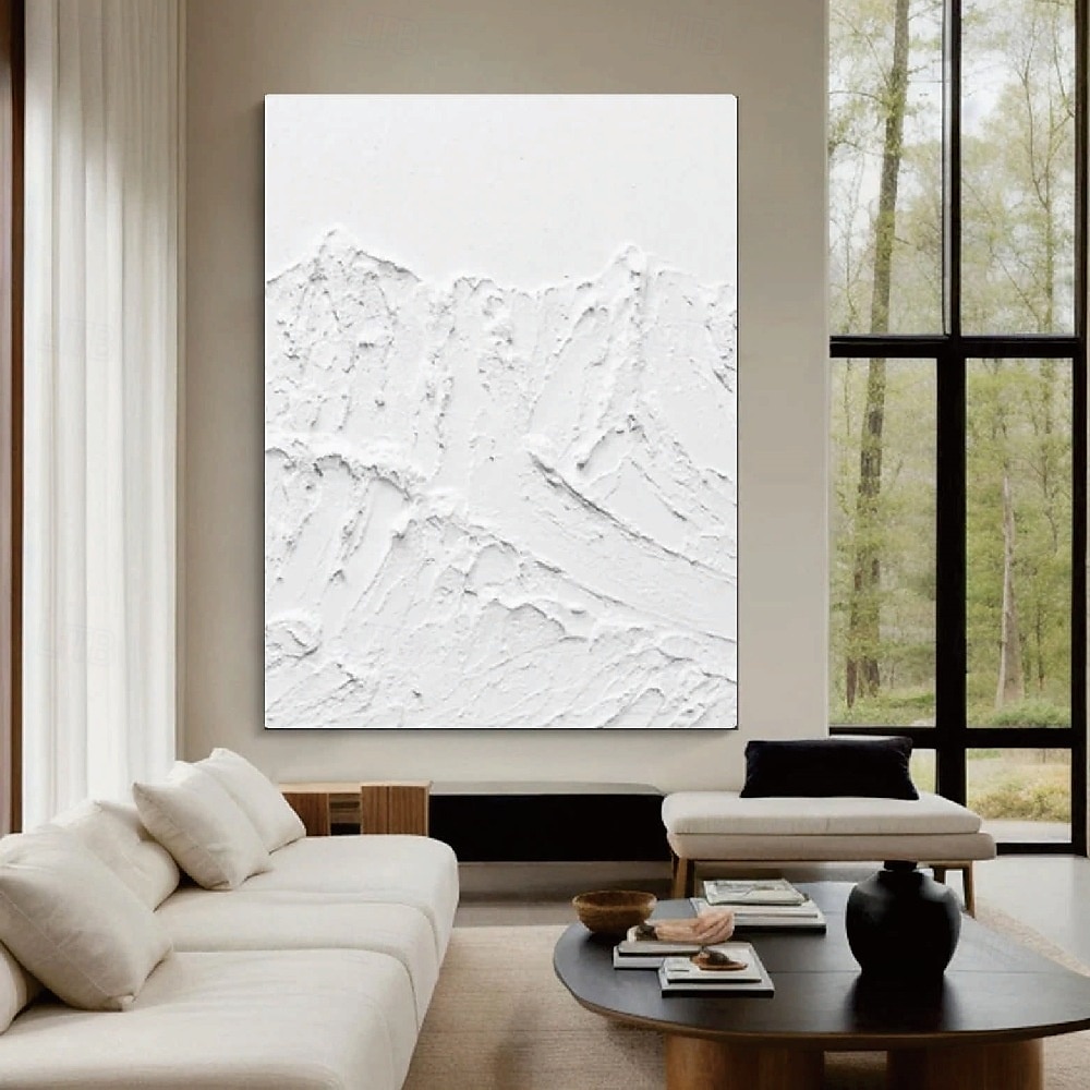 wabi sabi artwork hand painted white abstract art white painting wabi-sabi wall art white textured oil painting wall art set of 2 white wall art white abstract painting white 3d art 2025 - $116.99 –P6