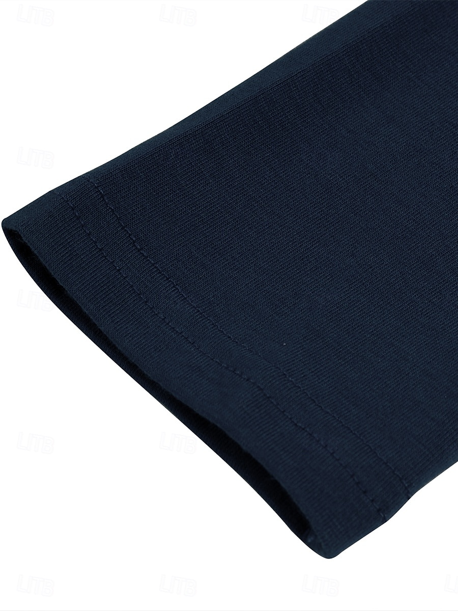 Pentru femei Rochie de lucru Rochie de schimb Elegant Birou Zilnic Rochii Midi Zdrobit Stil Nautic Lungime Manșon 3/4 Simplu Zvelt Albastru Închis Primăvară Toamnă S M L XL 2XL 2025 - $35.99 –P5