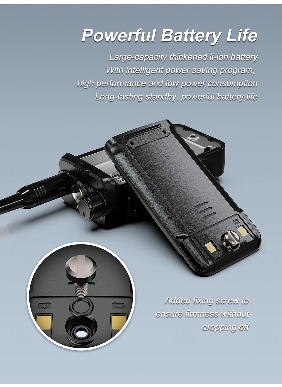 1PC Walkie-Talkie Tri Band Professional Hunting Ham Waterproof Long Range Type-C Charger VHF UHF Two Way Portable Radio 2025 - $95.99 –P3