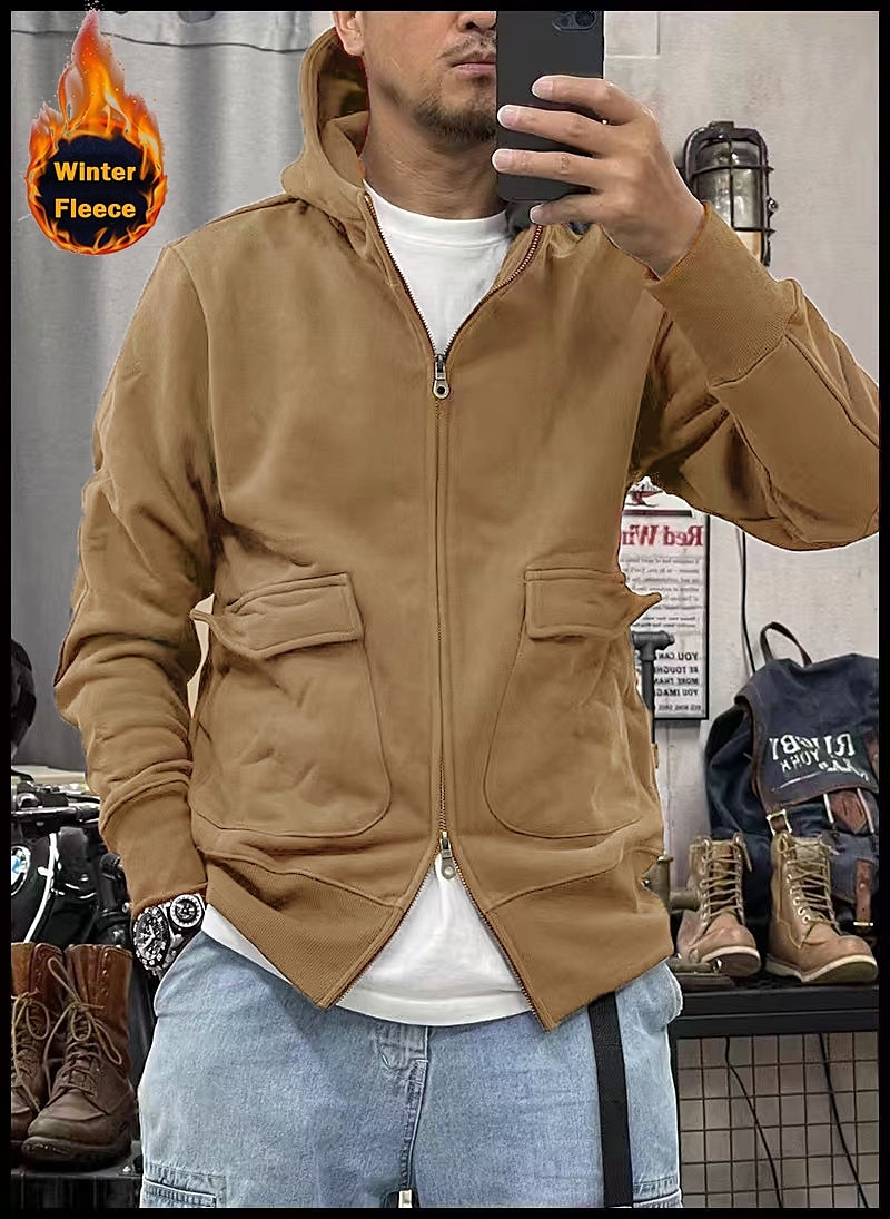 Per uomo Felpa con cappuccio Felpa con cappuccio tattica Nero Blu Cachi Grigio scuro Con cappuccio Liscio Sportivo Sport Abbigliamento di strada non-stampa Originale Essenziale Informale Inverno del 2025 a $36.99 –P10
