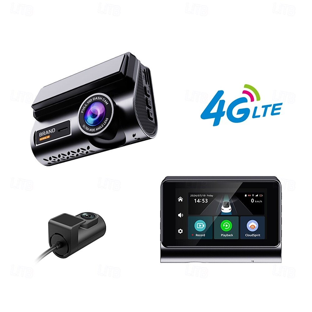 Dashcam Cameras Video Recorder Dual Lens Front and Rear Dash Cam for Cars Remote Intercom and Remote Playback 2025 - $223.49 –P1