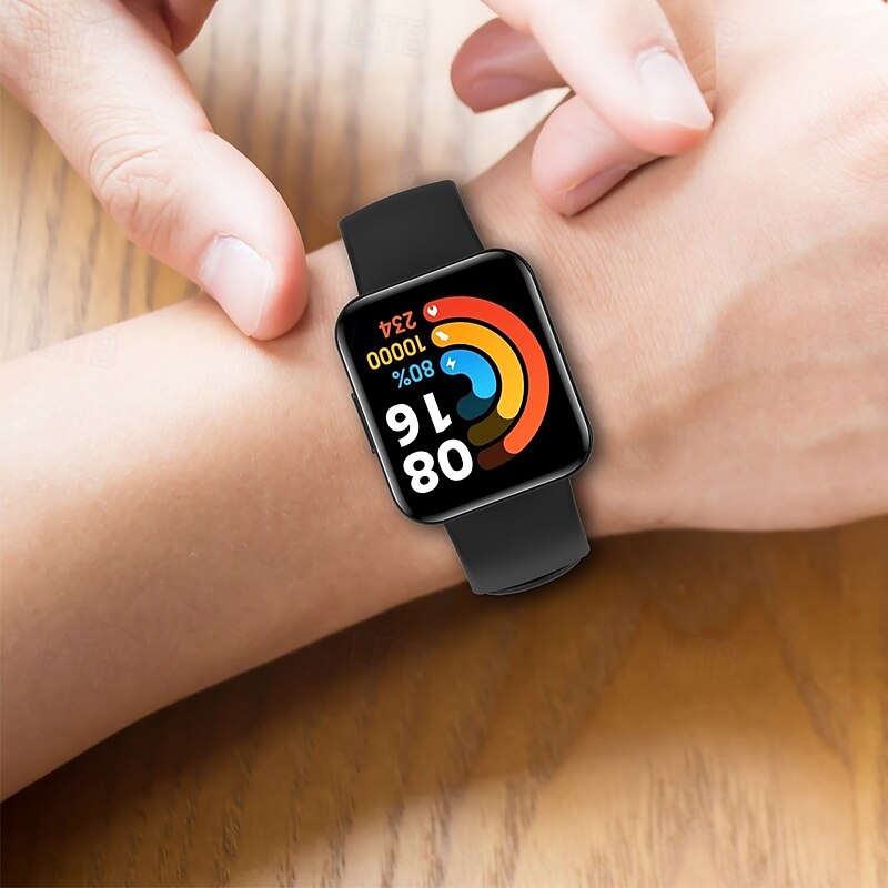 Pulseira de Smartwatch Compatível com Xiaomi Relógio redmi 2 Relógio Redmi 2 Lite Relógio inteligente Alça Ajustável Loop Solo Pulseira Esportiva Substituição Pulseira de 2025 por $11.99 –P1