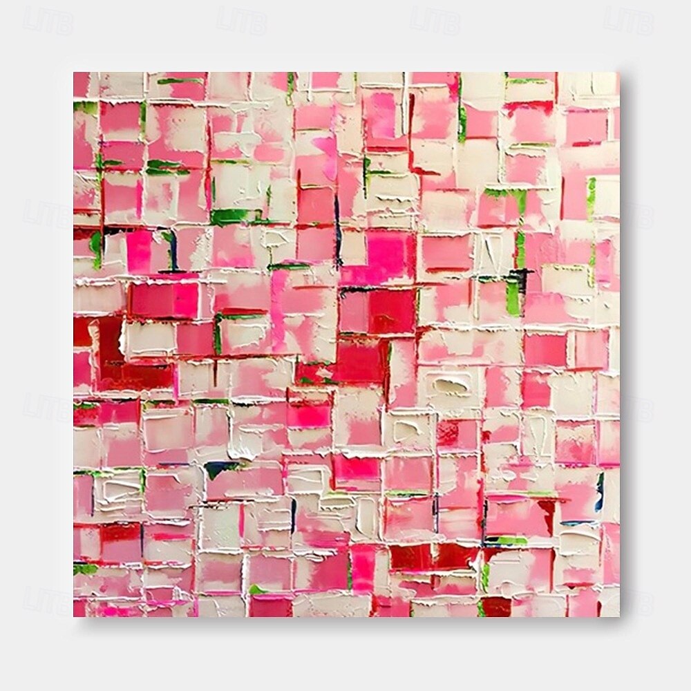 großes handgemaltes buntes abstraktes Kunstgemälde handgemachtes graues minimalistisches abstraktes Gemälde nordisches abstraktes Gemälde für Wohnzimmer abstraktes buntes rotes Gemälde Boho abstraktes 2025 - $116.99 –P1