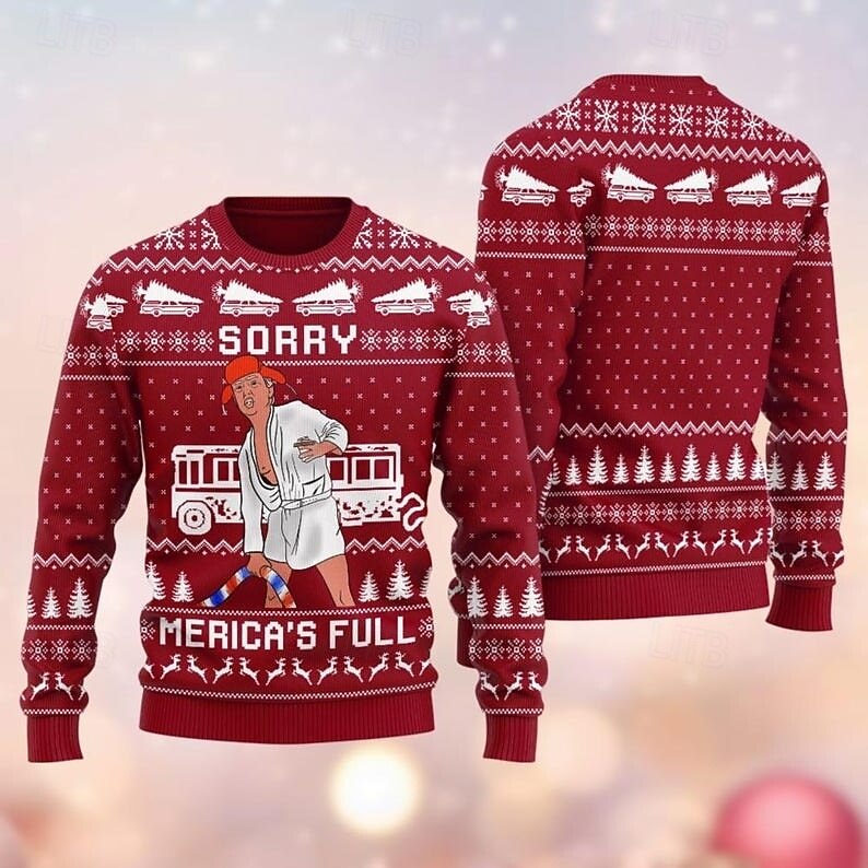 Mikulás Adu Pullover Vicces karácsonyi pulóver 3D Karácsony Vicces Kompatibilitás Páros Férfi Női Felnőttek Karácsony Farsang 3D nyomtatás Parti Fesztivál 2025 - $26.99 –P1