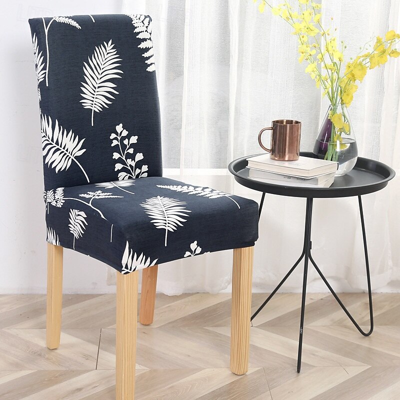 Funda elástica para silla de comedor, funda elástica y duradera para silla de comedor con respaldo alto, ideal para proteger y refrescar las sillas de comedor, agrega comodidad y estilo a la decoración de su comedor 2025 - $10.99 –P4
