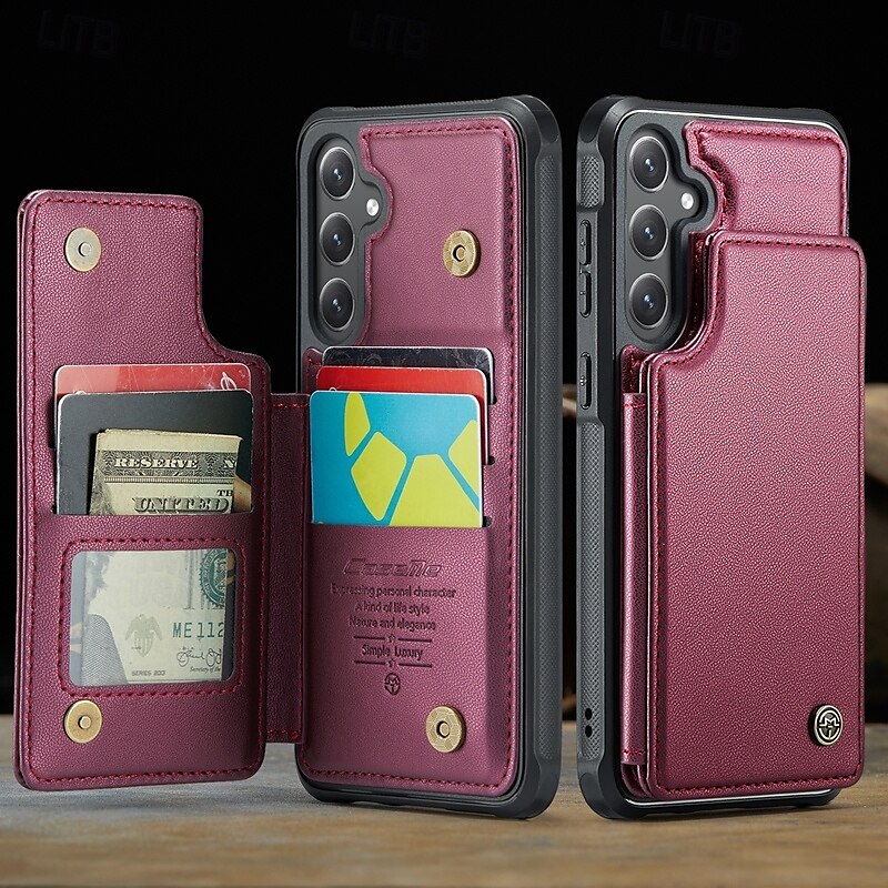 téléphone Coque Pour S24 S24 Ultra Plus S24 FE S23 S22 S21 S20 Ultra Plus FE A55 A35 A25 A15 5G A54 A34 A14 A53 A33 A23 A13 S25 Ultra Coque Arriere Avec Support Fente pour carte Antichoc Rétro TPU PC de 2025 ? $19.99 –P11