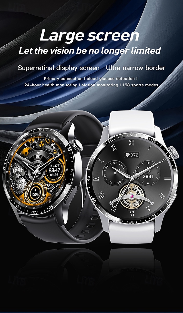 F207 Slimme horloge 1.35 inch(es) Smart horloge Bluetooth Temperatuurbewaking Stappenteller Gespreksherinnering Compatibel met: Android iOS Dames Heren Lange stand-by Handsfree bellen Waterbestendig 2025 - $62.99 –P1
