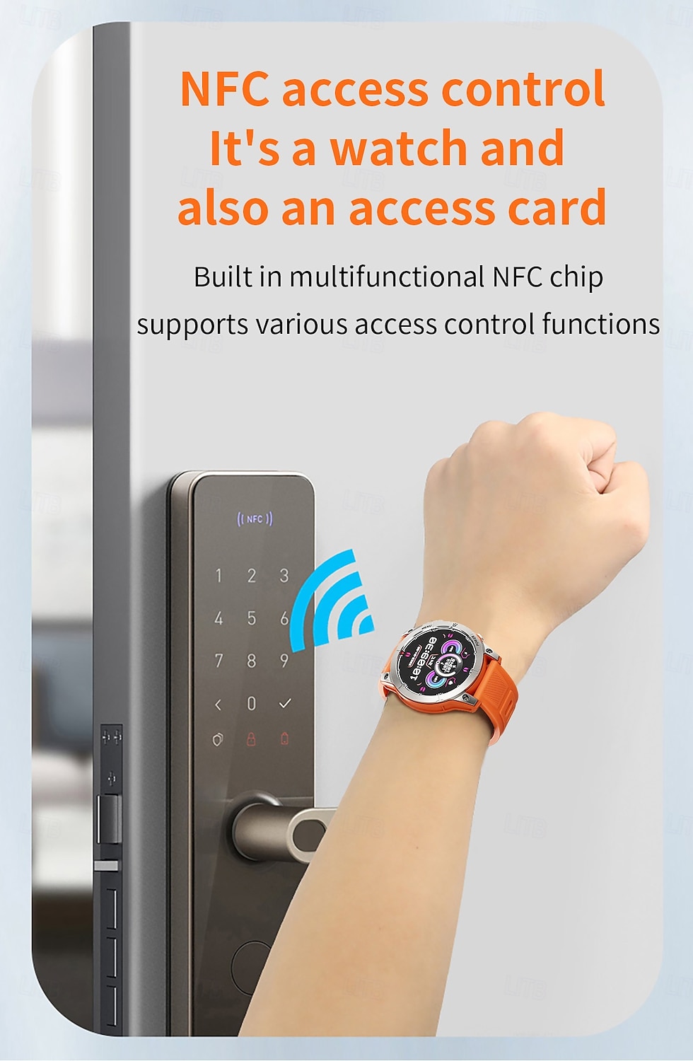 2025年 aw45 スマートウォッチ メンズ 1.39 インチ アウトドア 懐中電灯 コンパス ブルートゥース 通話 ミリタリー 430mAh バッテリー NFC スマートウォッチ  コレクション – $49.99 –P10