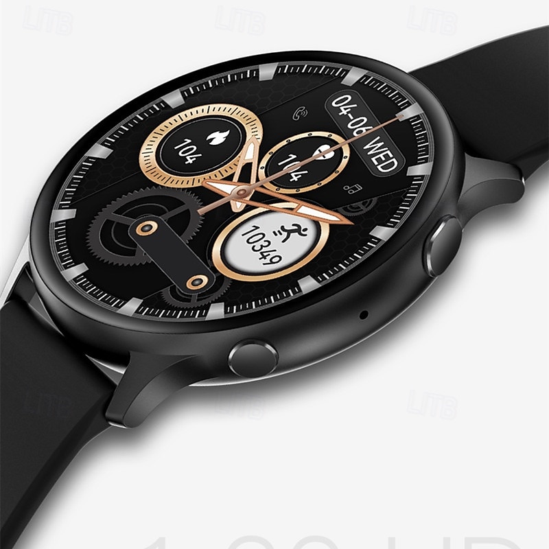 nou smartwatch mx15 apel bluetooth ritm cardiac temperatura corpului asistent vocal 1,32 soluție de extindere a ecranului rotund măsurarea temperaturii corpului apel bluetooth muzică bluetooth 2025 - $48.99 –P9