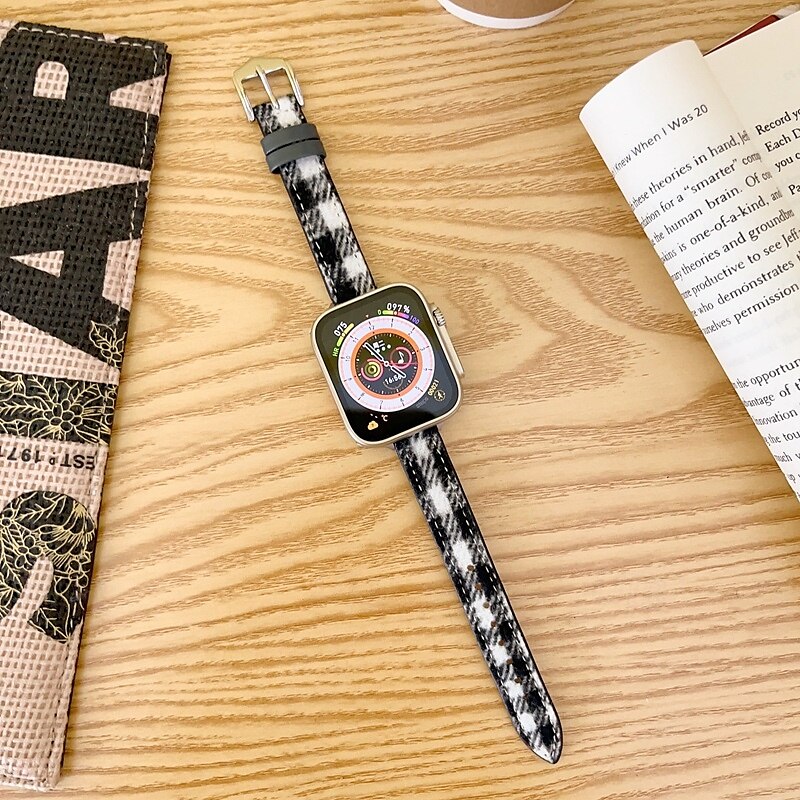 Pulseira Esportiva Compatível com Pulseira Apple Watch 38mm 40mm 41mm 42mm 44mm 45mm 49mm Fecho de Metal Ajustável Tecido pulseira de substituição para iwatch Ultra 2 Series 9 8 7 SE 6 5 4 3 2 1 de 2025 por $17.99 –P5