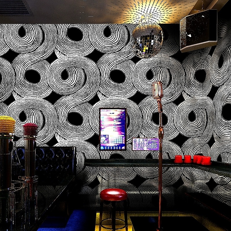 1 role nesamolepící tapety ktv pokojová tapeta 3d tapeta e-sportovní místnost internetová kavárna dekorace bar restaurace pozadí tapety na zeď nutné lepidlo 950x53cm/374x20.87inch 2025 - $60.99 –P5