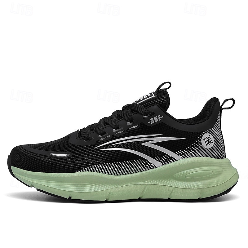 løpesneakers med varmt fôr for menn, lette, polstrede atletiske sko med snøredesign for vintersport utendørs og daglig bruk 2025 - $46.99 –P4