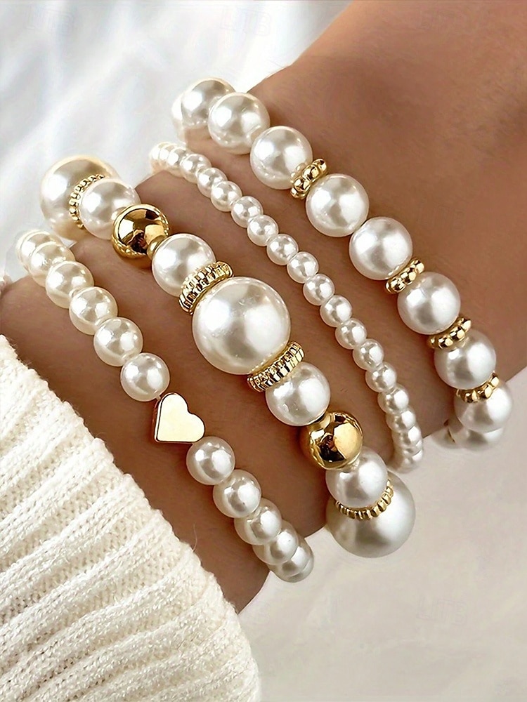 Set Di 2 Bracciali Romantici Da Donna - Eleganti E Delicati, Regalo Perfetto Per La Persona Speciale