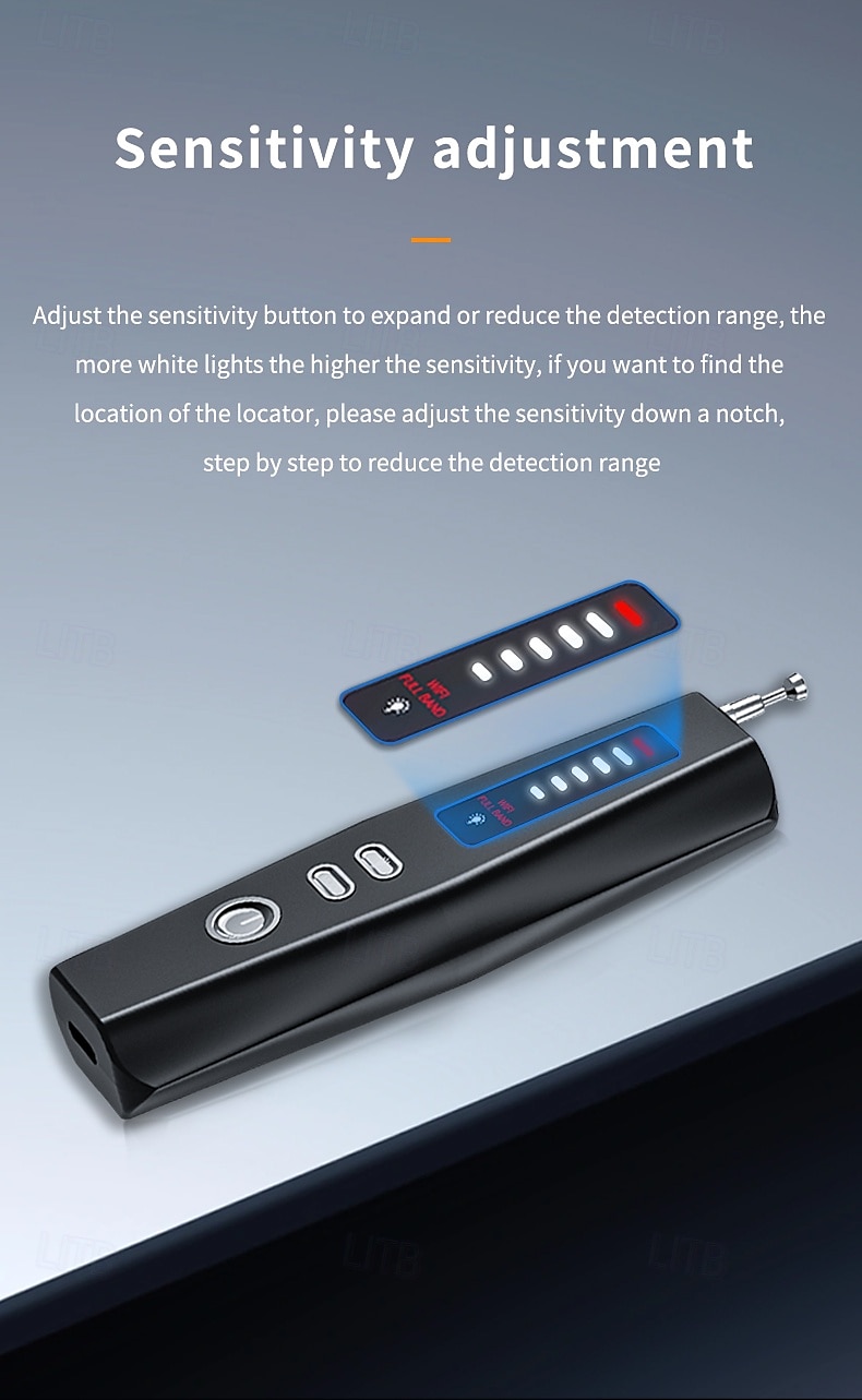 Hidden camera Infrared detector Anti-spy car GPS tracking listening device RF wireless signal scanner Gadget Security protection 2025 - $44.99 –P9