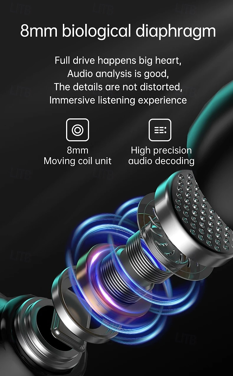 DX-08 TWS Bluetooth Earphones Noise Canceling Earbuds Wireless Headphones HD Call Stereo Sports Gaming Headsets With Mic 2025 - $26.99 –P6