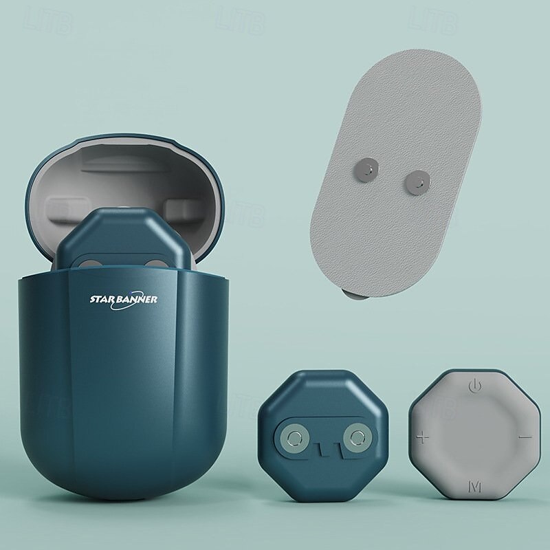 Portable Cordless TENS Massage Patch Pain Relief Muscle Stimulation Patch Rechargeable with Charging Case Electric Pulse Patch for Relaxation 2025 - $39.99 –P12