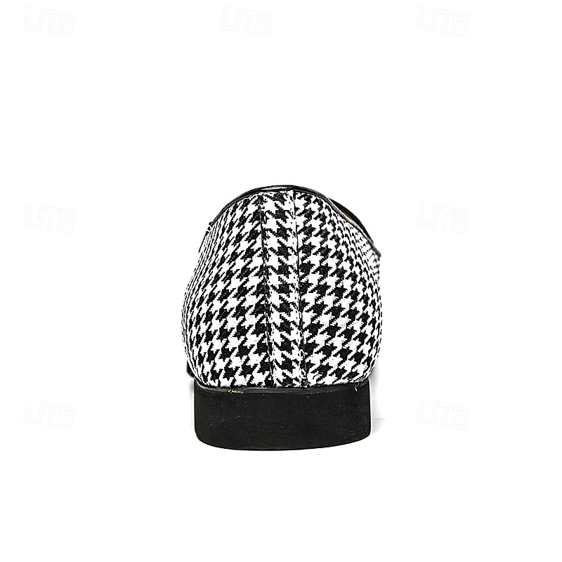 pánské elegantní mokasíny houndstooth se střapcem - ideální na svatby a večírky 2025 - $46.99 –P5