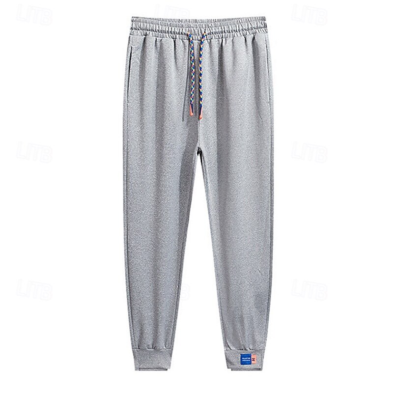Men's Sherpa Fleece Pants Sweatpants Joggers Trousers Pocket Drawstring Elastic Waist Plain Comfort Warm Sports Outdoor Daily Fashion Casual Black White Micro-elastic 2025 - $20.99 –P15