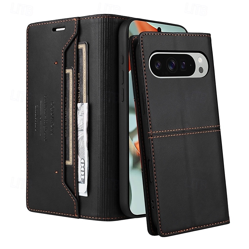 téléphone Coque Pour Pixel 9 Pro Pixel 9 Pro XL Pixel 8 Pro Pixel 8 Pixel 9 Pixel 7 Pixel 7 Pro Couvercle rabattable Avec Support Fente pour carte Antichoc Rétro TPU faux cuir de 2025 ? $17.99 –P12