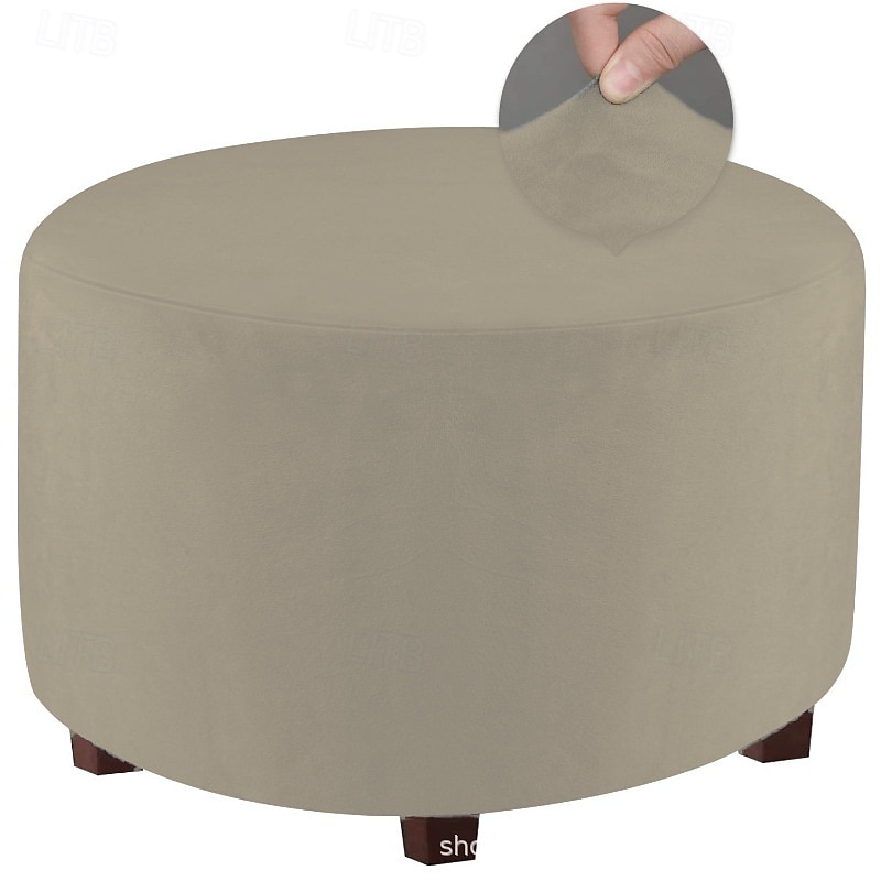 Housse de pouf extensible et durable, parfaite pour protéger et rafraîchir votre pouf, ajoute du style et du confort à n'importe quel décor de salon ou de chambre à coucher de 2025 ? $19.99 –P10