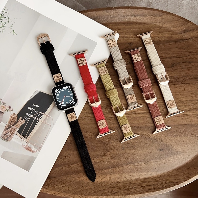2025年 スポーツバンド と互換性があります Apple Watch ウォッチバンド 38mm 40mm 41mm 42mm 44mm 45mm 49mm メタルクラスプ 調整可 生地 交換用時計バンド のために iwatch Ultra 2 Series 9 8 7 SE 6 5 4 3 2 1  コレクション – $18.99 –P1