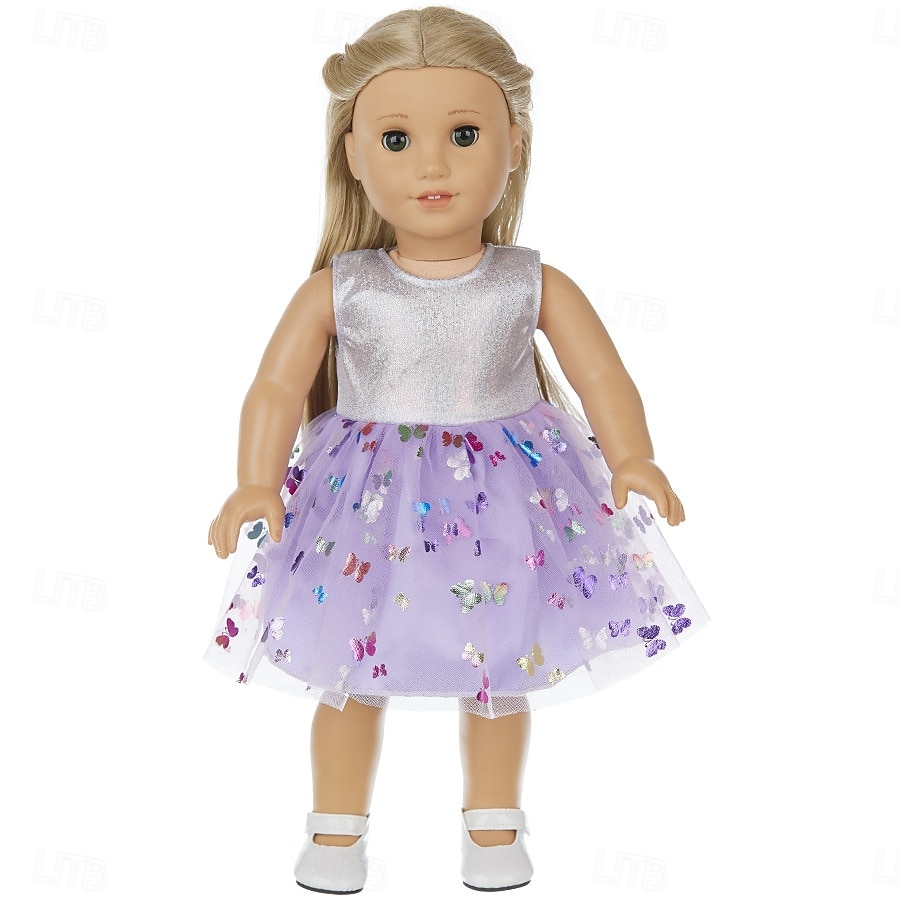 2 pcs American Doll Clothes Gift for 18 inch Doll Clothes and Accessories Including Coat and Dress(WITHOUT DOLL) Christmas Gift 2026 - $18.99 –P10