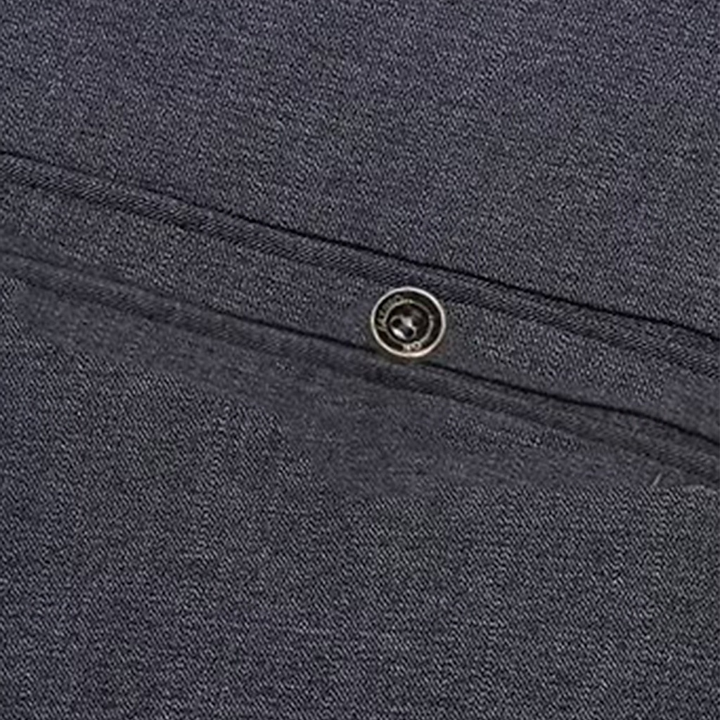 Men's Dress Pants Trousers Slacks Suit Pants Pocket Plain Comfort Breathable Wedding Outdoor Daily Fashion Casual Black Khaki 2025 - $21.99 –P11