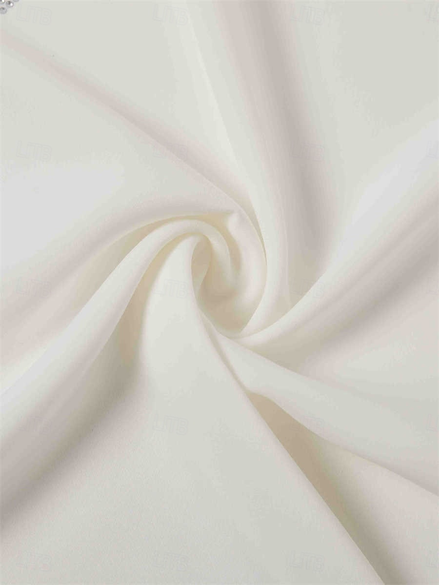 camicetta da donna scollo a V manica lunga trasparente ricamata festa bicchiere di vino grafico paillettes bianco vestibilità comoda elegante abito da sera del 2025 a $19.99 –P9