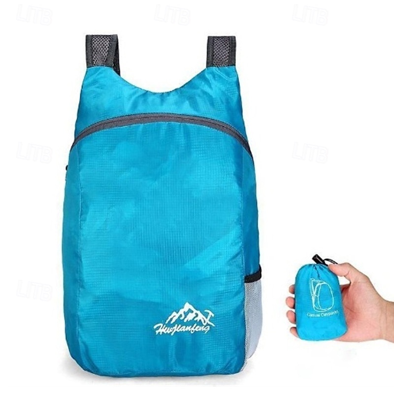 50 L Tagesrucksack Rucksack Reißverschluss Regenfest Leicht Langlebig Außen Wandern Camping Polyester Schwarz Rot Königsblau 2025 - $9.99 –P8