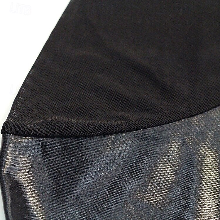 Bőrruházat Testhezálló Kezeslábas Farsangi jelmez Női Fényes fém Spandex Ruha mert Teljesítmény Klub Rúdtánc Mindszentek napja Farsang Felnőttek 2025 - $20.99 –P3