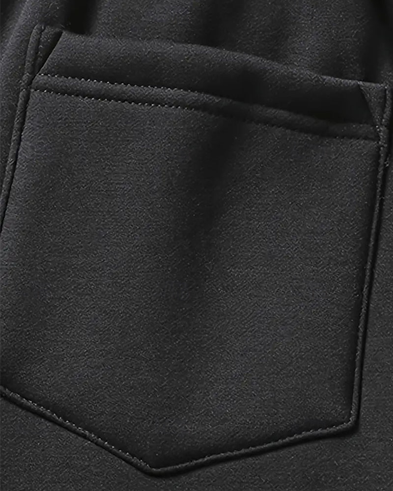Homens Sherpa Calças de lã Calças Esportivas Corredor Calças Bolsos Com Cordão Cintura elástica Tecido Conforto Quente Esportes Diário Moda Casual Preto Cinzento Micro-Elástica de 2026 por $18.99 –P2