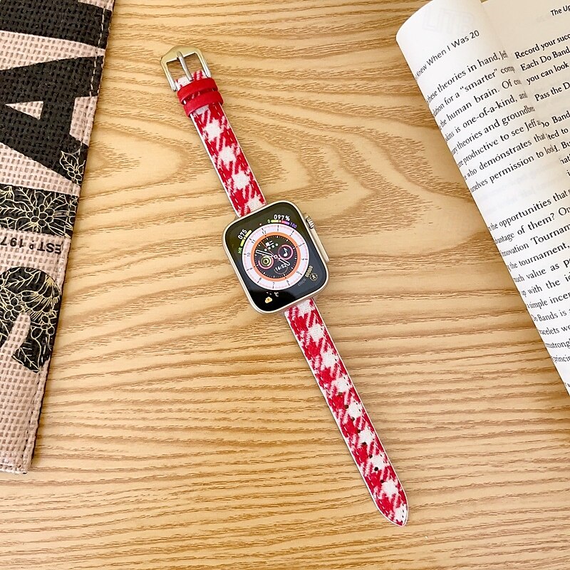 Pulseira Esportiva Compatível com Pulseira Apple Watch 38mm 40mm 41mm 42mm 44mm 45mm 49mm Fecho de Metal Ajustável Tecido pulseira de substituição para iwatch Ultra 2 Series 9 8 7 SE 6 5 4 3 2 1 de 2025 por $17.99 –P13