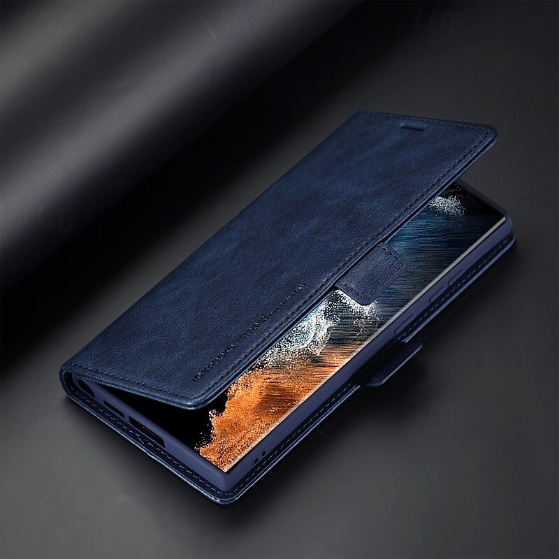 телефон Кейс для Назначение SSamsung Galaxy S24 S24 Ultra Plus S24 ФЭ S23 S22 S21 S20 Ultra Plus FE A54 A34 A14 А53 A52 Samsung A13 5G Откидная крышка со стендом Магнитный Разъем для карты Ретро 2025 - $18.99 –P11