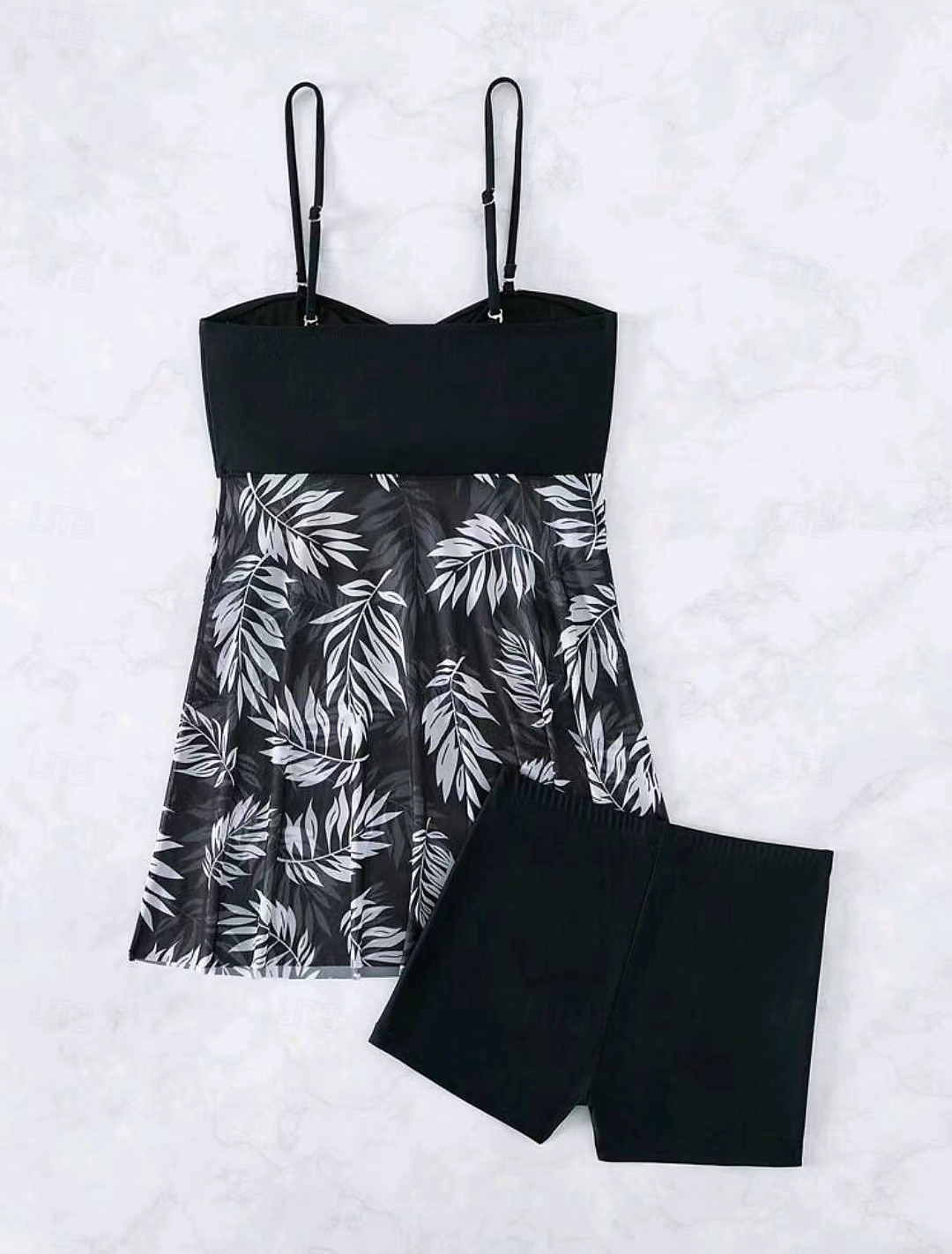 Dame Badetøy Tankini Badedrakt Ferie Tropisk Blomstret Ermeløs Badedrakter 2025 - $28.99 –P4