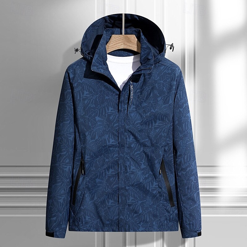 Hombre Chaqueta Softshell Chaqueta para senderismo Al aire libre camuflaje Resistente al Viento Resistente al Agua Chaqueta cortavientos Viaje Negro Marfil Rojo Azul Oscuro 2025 - $31.99 –P5